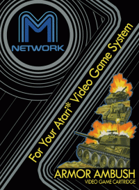 Armor Ambush Atari 2600 US box art